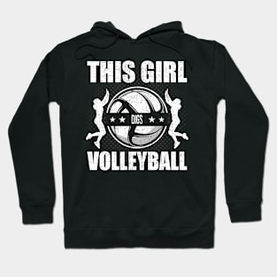 This Girl Digs Volleyball Coach Player Hoodie